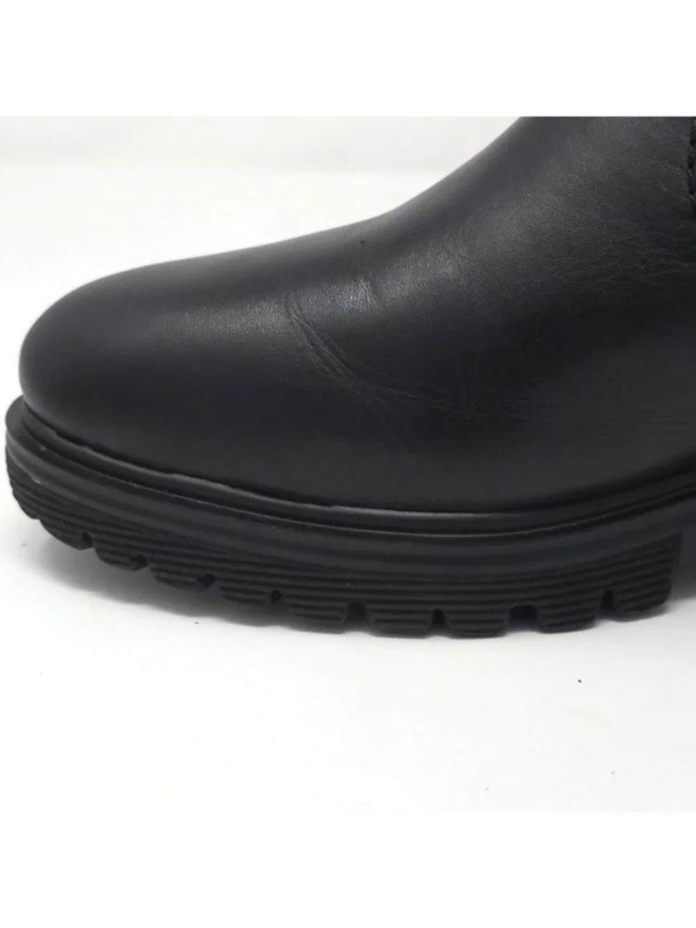 Rockport Black Leather Ankle Booties with Side Zip 9.5M - Picture 9 of 14